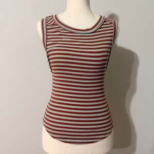 We The Free striped ribbed tank top